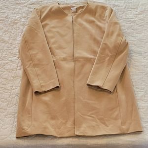 Chico's long open jacket.  Gorgeous camel color.